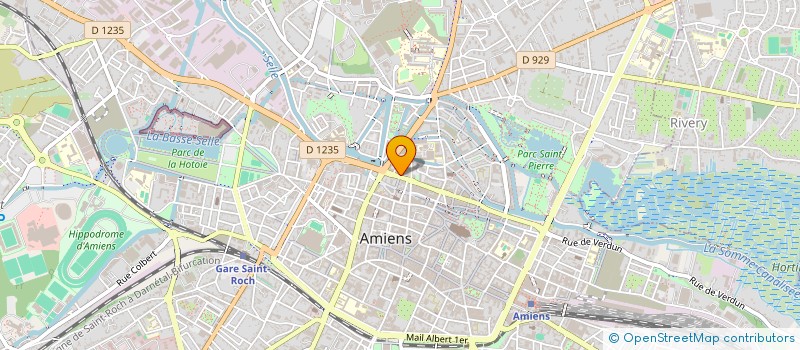 localisation de l'entreprise CENTRE CULTUREL LEO LAGRANDE à AMIENS
