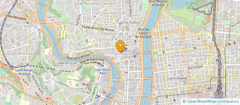 localisation de l'entreprise CENTRE CULTUREL STENOTYPIE à LYON