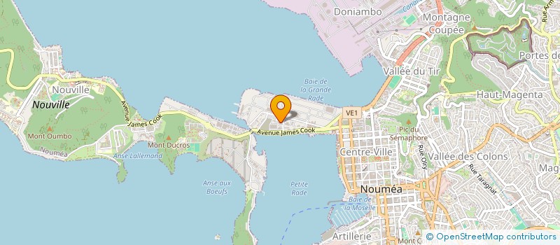 localisation de l'entreprise CENTRE CYBER DU PACIFIQUE  NOUMEA