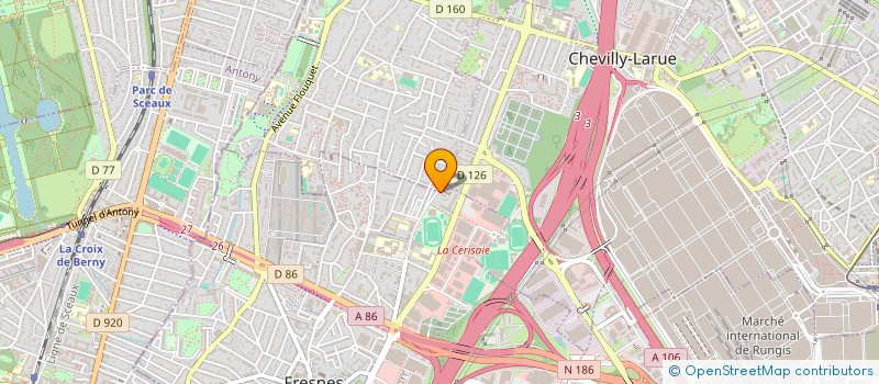 localisation de l'entreprise CENTRE D'ACCOMPAGNEMENT SENIORS                                                       (CAS) à FRESNES