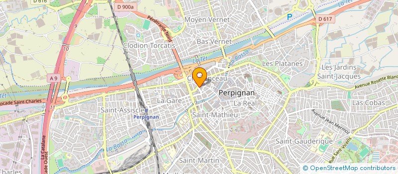 localisation de l'entreprise CENTRE D ACCUEIL ET PROMOTION ENTREPRISE à PERPIGNAN