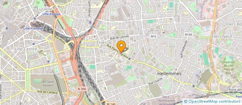localisation de l'entreprise CENTRE D'ACTION POUR L'EDUCATION SPECIALISEE à LILLE