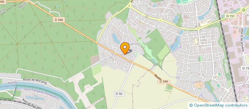 localisation de l'entreprise CENTRE D'ACTIVITES A DISTANCE  NANDY