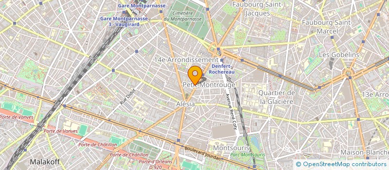 localisation de l'entreprise CENTRE D ACTIVITES DE JOUR RESOLUX à PARIS