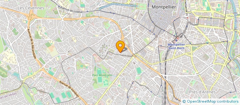 localisation de l'entreprise CENTRE D'ACTIVITES PIANISTIQUES ET ARTISTIQUES à MONTPELLIER