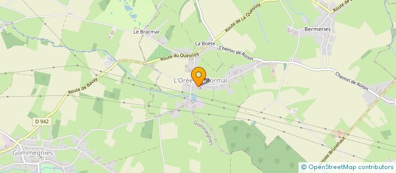 localisation de l'entreprise CENTRE D'ACTUALISATION DU POTENTIEL à AMFROIPRET