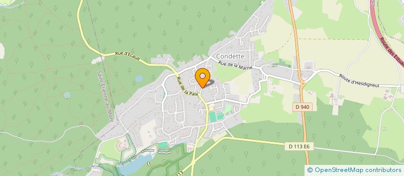 localisation de l'entreprise CENTRE D'AFFAIRES PARIS LONDRES  LA CAPELLE-LES-BOULOGNE