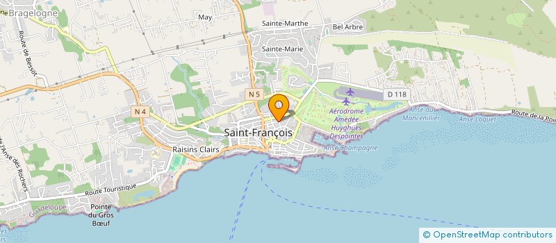 localisation de l'entreprise CENTRE D'AIDE AUX DEVOIRS à SAINT-FRANCOIS