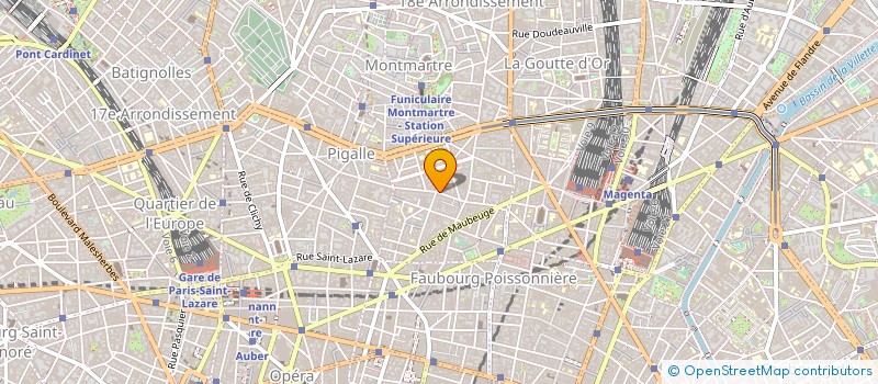 localisation de l'entreprise CENTRE D'AIDE AUX PARTICULIERS  PARIS