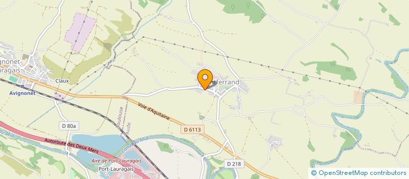 localisation de l'entreprise CENTRE D'AIDE EN TRANSITION ENERGETIQUE  LABASTIDE-D'ANJOU