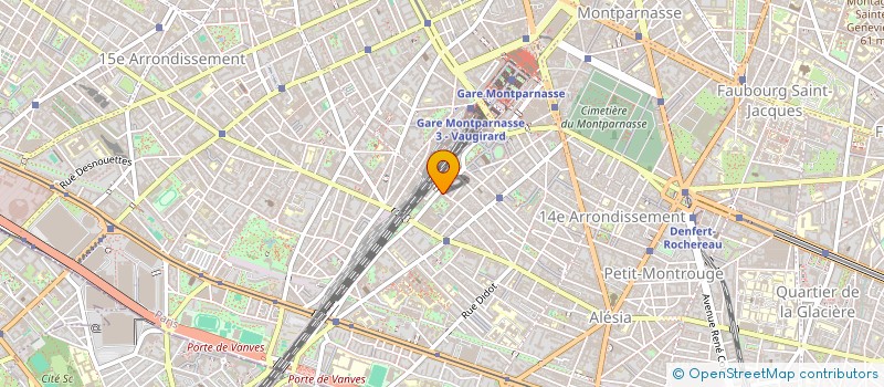 localisation de l'entreprise CENTRE D ALCOOLOGIE  PARIS