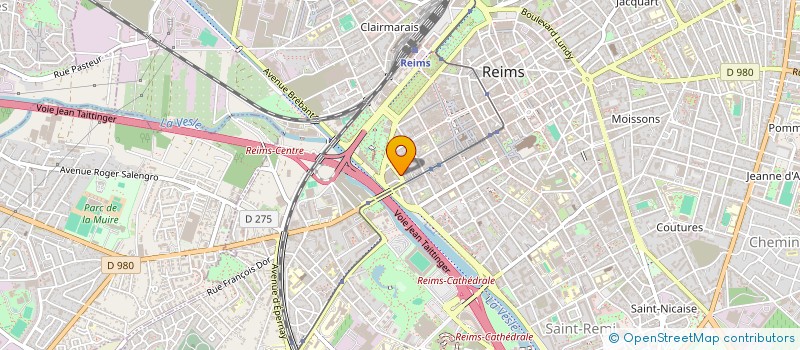 localisation de l'entreprise CENTRE D'AMINCISSEMENT CLINISYSTEM à REIMS