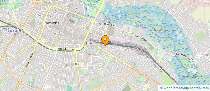 localisation de l'entreprise CENTRE D'ANALYSE REGIONAL DES MUTATIONS DE L'ECONOMIE ET DE L'EMPLOI à AMIENS