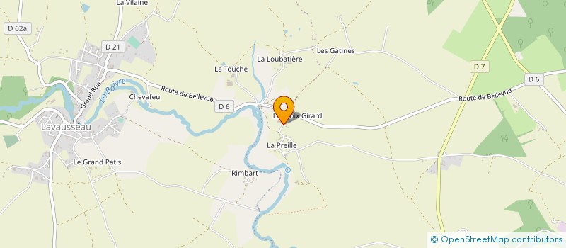 localisation de l'entreprise CENTRE D ANIMATION DE LA PREILLE à BOIVRE-LA-VALLEE