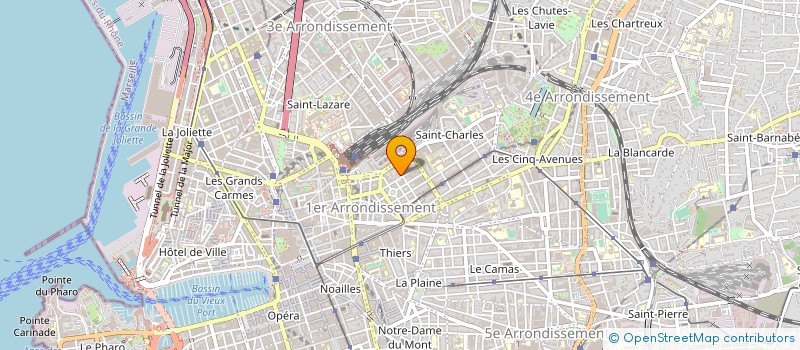localisation de l'entreprise CENTRE D ' ANIMATION DES ABEILLES à MARSEILLE