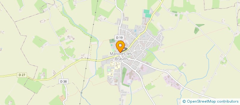 localisation de l'entreprise CENTRE D ANIMATION SOCIAL COMMUNAUTAIRE POUR ADULTES ET ENFANTS à MAROLLES-LES-BRAULTS