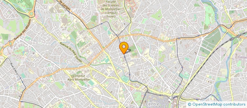 localisation de l'entreprise CENTRE D'APPAREILLAGE MONTPELLIERAIN à MONTPELLIER