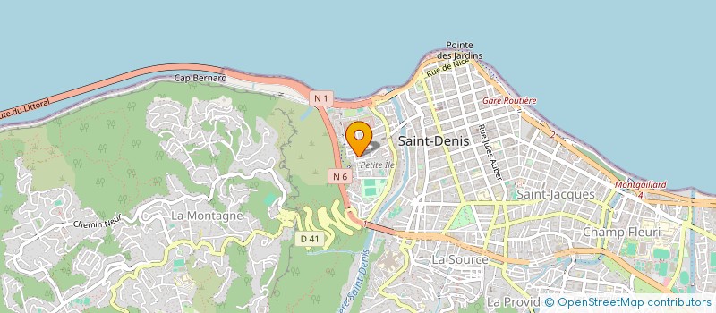 localisation de l'entreprise CENTRE D' APTITUDE PAR LA TRAVAIL à SAINT-DENIS