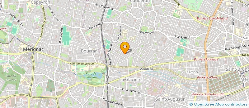 localisation de l'entreprise CENTRE D'ARBITRAGE BORDEAUX AQUITAINE à BORDEAUX