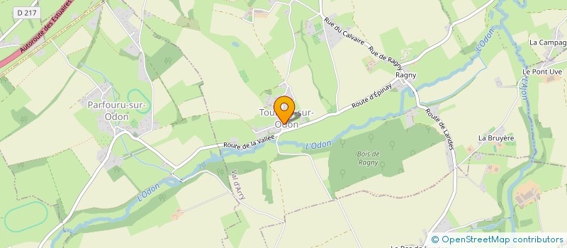 localisation de l'entreprise CENTRE D'ART EN MILIEU RURAL LE VILLODON  VAL D'ARRY