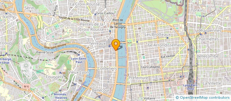 localisation de l'entreprise CENTRE D'ART ET DE CULTURE EMMANUEL LEVINAS à LYON