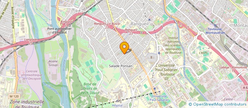 localisation de l'entreprise CENTRE D'ART VOCAL à TOULOUSE