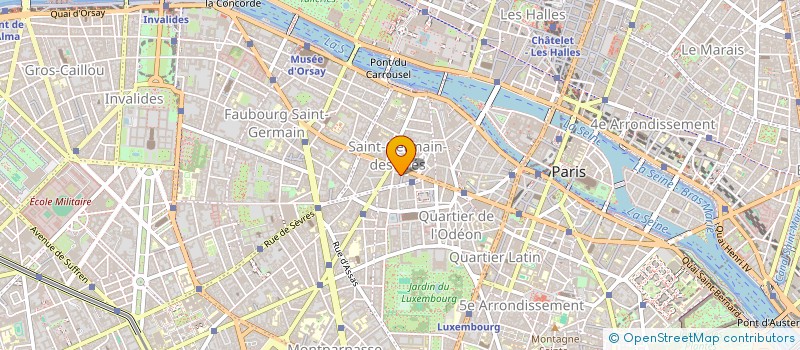 localisation de l'entreprise CENTRE D ECHANGES INTERNATIONAUX à PARIS