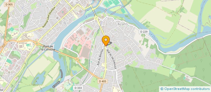 localisation de l'entreprise CENTRE D'EDUCATION POST SCOLAIRE à DOLE