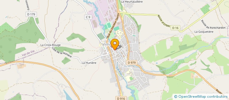 localisation de l'entreprise CENTRE D EDUCATION ROUTIERE ORNAIS - CER ORNAIS à VIMOUTIERS