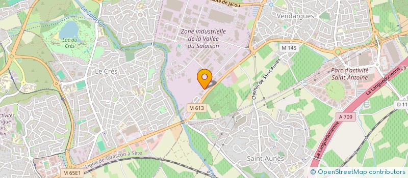 localisation de l'entreprise CENTRE D'ENCHERES PUBLIQUES EUROPEEN à VENDARGUES