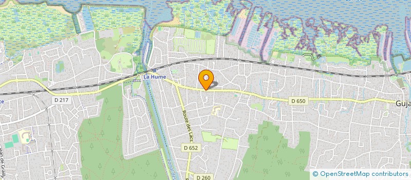 localisation de l'entreprise CENTRE D'ESPACES PERFORMANCES  GUJAN MESTRAS