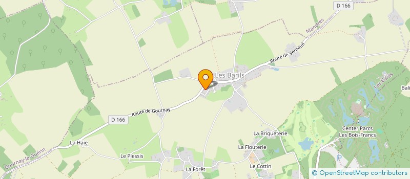 localisation de l'entreprise CENTRE D'ETUDE DE FORMATION ET D'INFORMATIONS STRATEGIQUES  LES BARILS