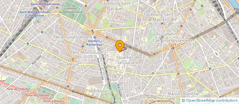 localisation de l'entreprise CENTRE D'ETUDE DE L'EXPRESSION à PARIS