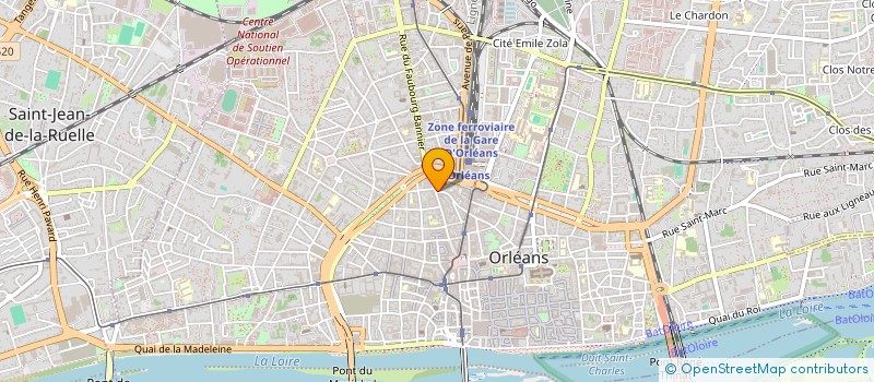 localisation de l'entreprise CENTRE D'ETUDE ET DE GESTION IMMOBILIERE  ORLEANS