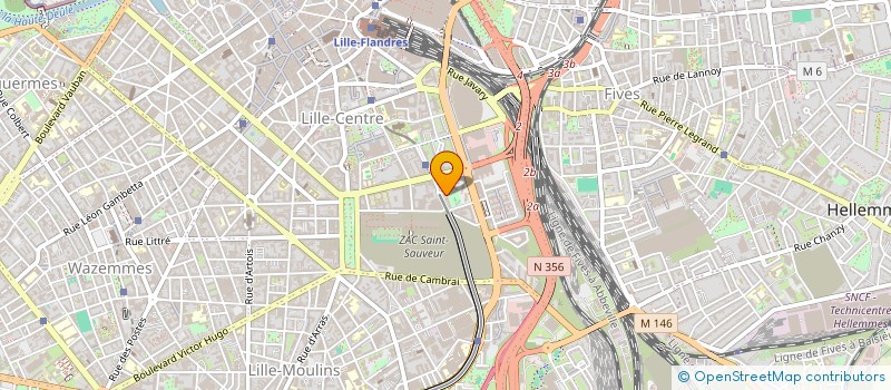 localisation de l'entreprise CENTRE D'ETUDE ET DE RECHERCHE YUXIN à LILLE