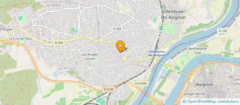 localisation de l'entreprise CENTRE D'ETUDE ET DE VALORISATION DE L'HABITAT FRANCE à VILLENEUVE-LES-AVIGNON