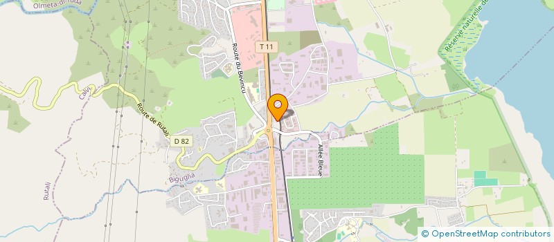 localisation de l'entreprise CENTRE D'ETUDE PREVENTION INCENDIE à BIGUGLIA