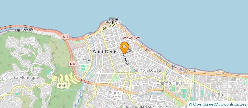 localisation de l'entreprise CENTRE D'ETUDES D'ASSURANCES REUNION à SAINT-DENIS