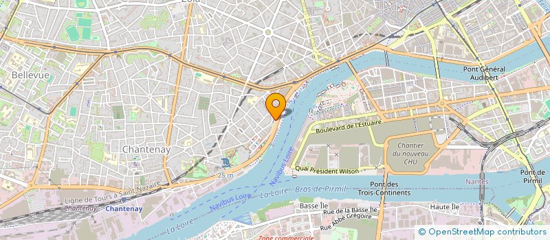 localisation de l'entreprise CENTRE D'ETUDES DES ENTREPRISES à NANTES