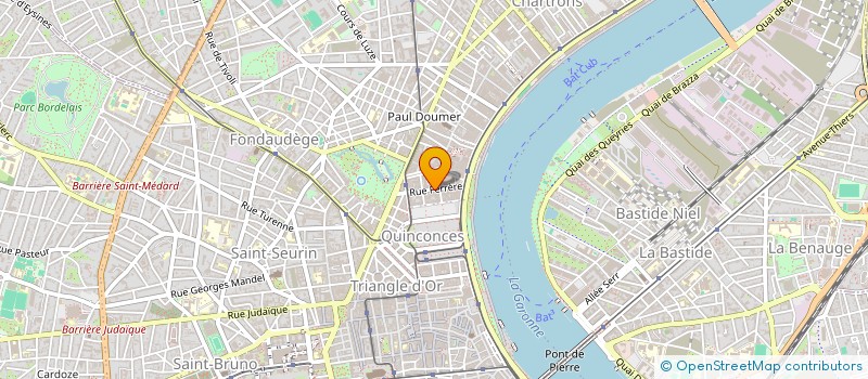 localisation de l'entreprise CENTRE D'ETUDES DES EXPERTS COMPTABLES ET AUDITEURS à BORDEAUX