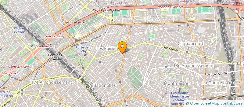 localisation de l'entreprise CENTRE D'ETUDES DU VIVANT EUROPE  PARIS