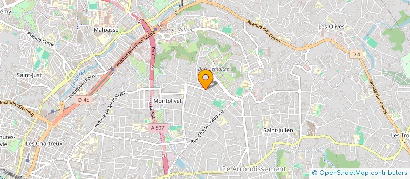 localisation de l'entreprise CENTRE D ETUDES ET DE CONSEILS ASSURANCE à MARSEILLE