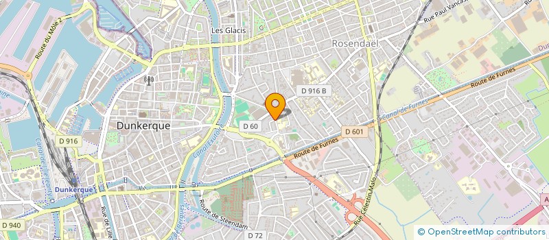 localisation de l'entreprise CENTRE D'ETUDES REPUBLICAINES à DUNKERQUE