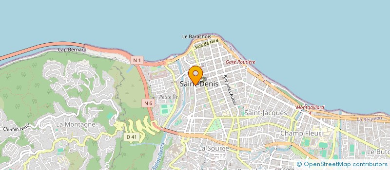 localisation de l'entreprise CENTRE D'ETUDES SUR L'INDIANITE à SAINT-DENIS