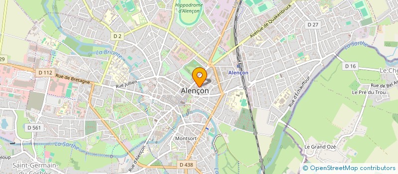 localisation de l'entreprise CENTRE D'ETUDES TECHNIQUES ET ECONOMIQUES FORESTIERES DE NORMANDIE SUD à ALENCON