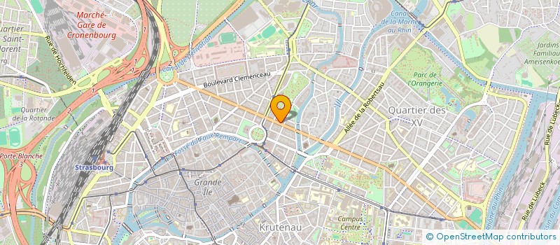 localisation de l'entreprise CENTRE D'ETUDES TIFERET BAROUH à STRASBOURG