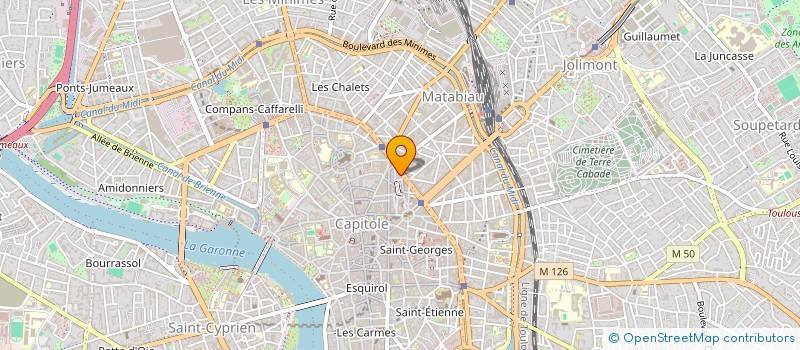 localisation de l'entreprise CENTRE D'EXPLORATIONS ET DE MEDECINE VASCULAIRES  TOULOUSE