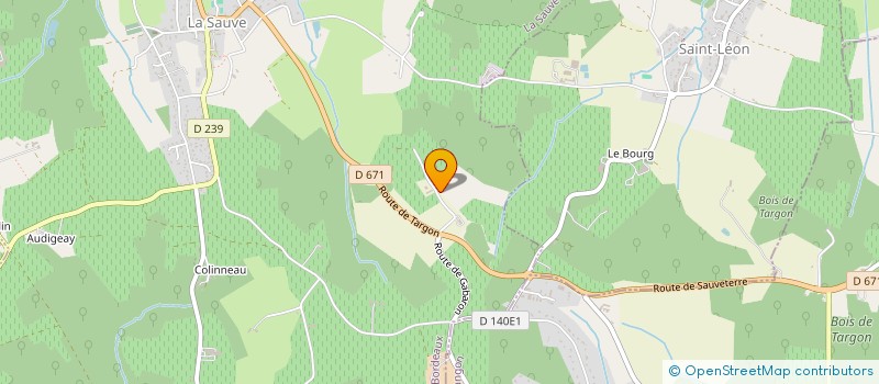 localisation de l'entreprise CENTRE D'HEBERGEMENT  SADIRAC