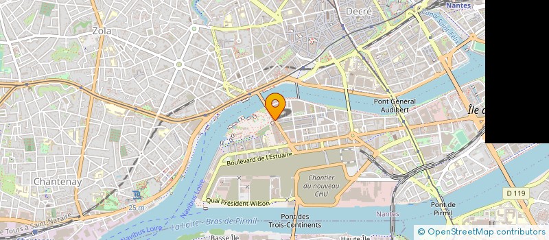 localisation de l'entreprise CENTRE D'HISTOIRE DU TRAVAIL à NANTES