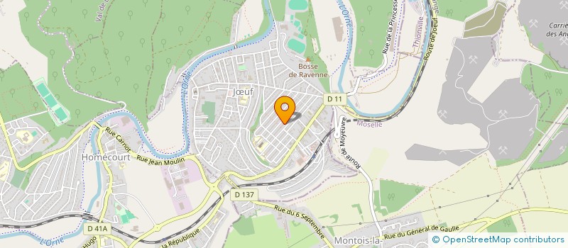 localisation de l'entreprise CENTRE D HYGIENE  JUF